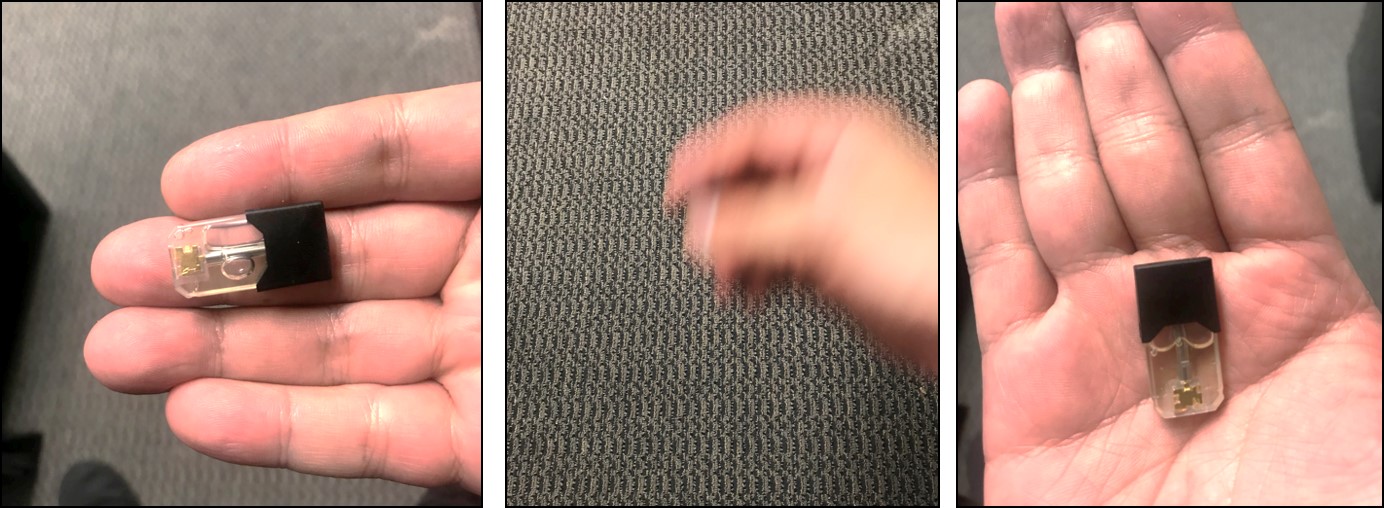 JUUL メンテナンス リキッドのバランスが悪い