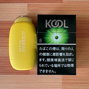 ICEBERG Dispo Ice Lemon(アイスレモン) nicotine 3% 3000パフ