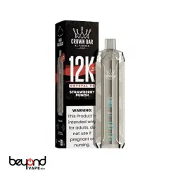 Al Fakher Crown Bar 12K - Strawberry Punch (ストロベリーパンチ) nicotine 5% 12000パフ