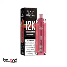 Crown Bar 12K - Two Apple (ツーアップル) nicotine 5MG 12000パフ