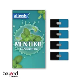 JUUL本体対応ブランド altpods メンソール ニコチン5%