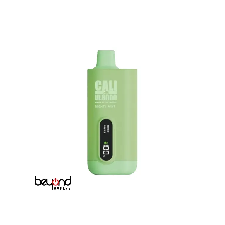 Cali UL8000 - Mighty Mint (マイティミント) nic 50MG 8000パフ